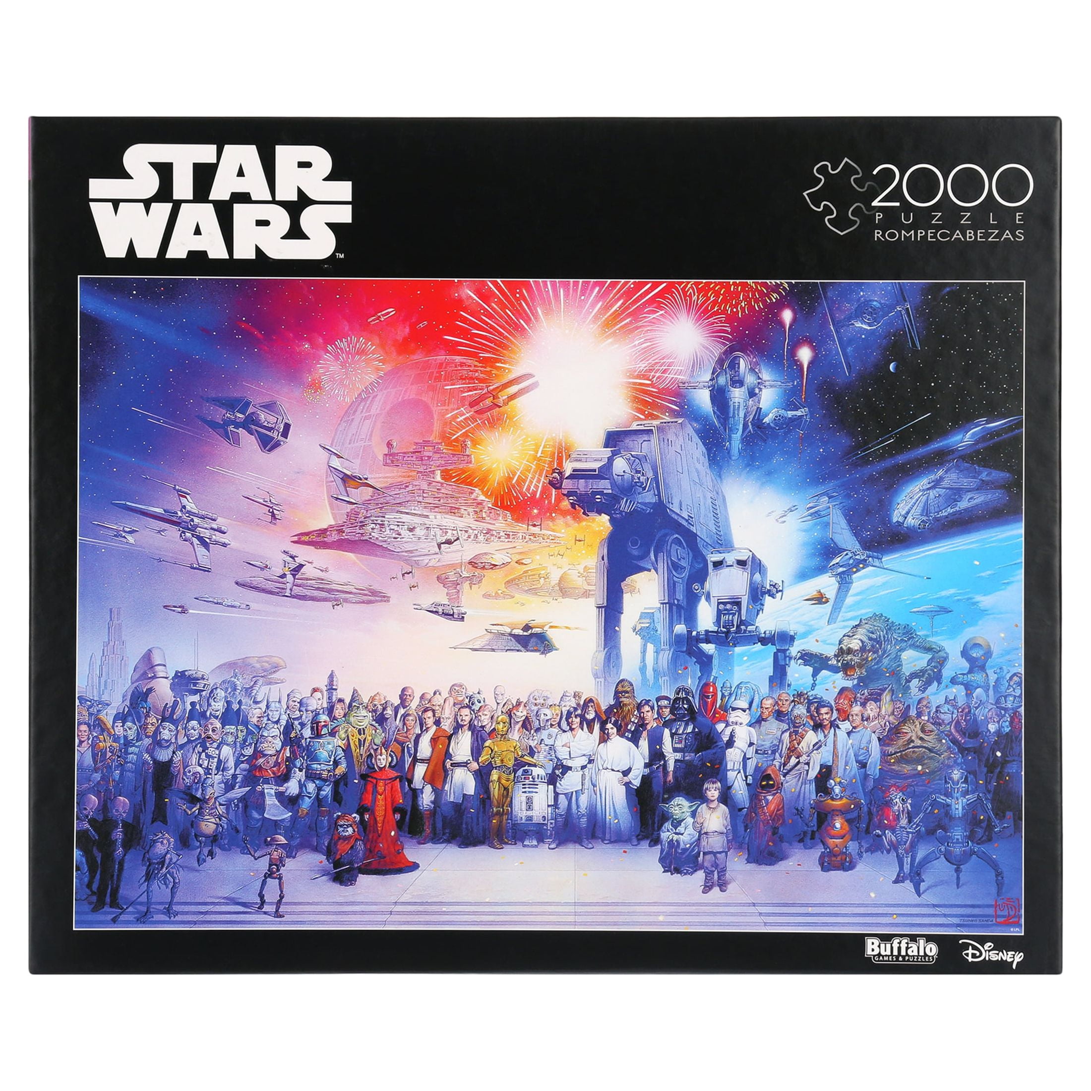 Buffalo Games 2000-Piece Star Wars Collection You Were The Chosen One Jigsaw Puzzle