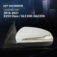 thumbnail image 6 of CROSSDESIGN Left Driver Blind Spot Side Mirror Fit for Benz X253 Class GLC300 GLC350 2016-2021 2538101416, 2538103500, 6 of 12