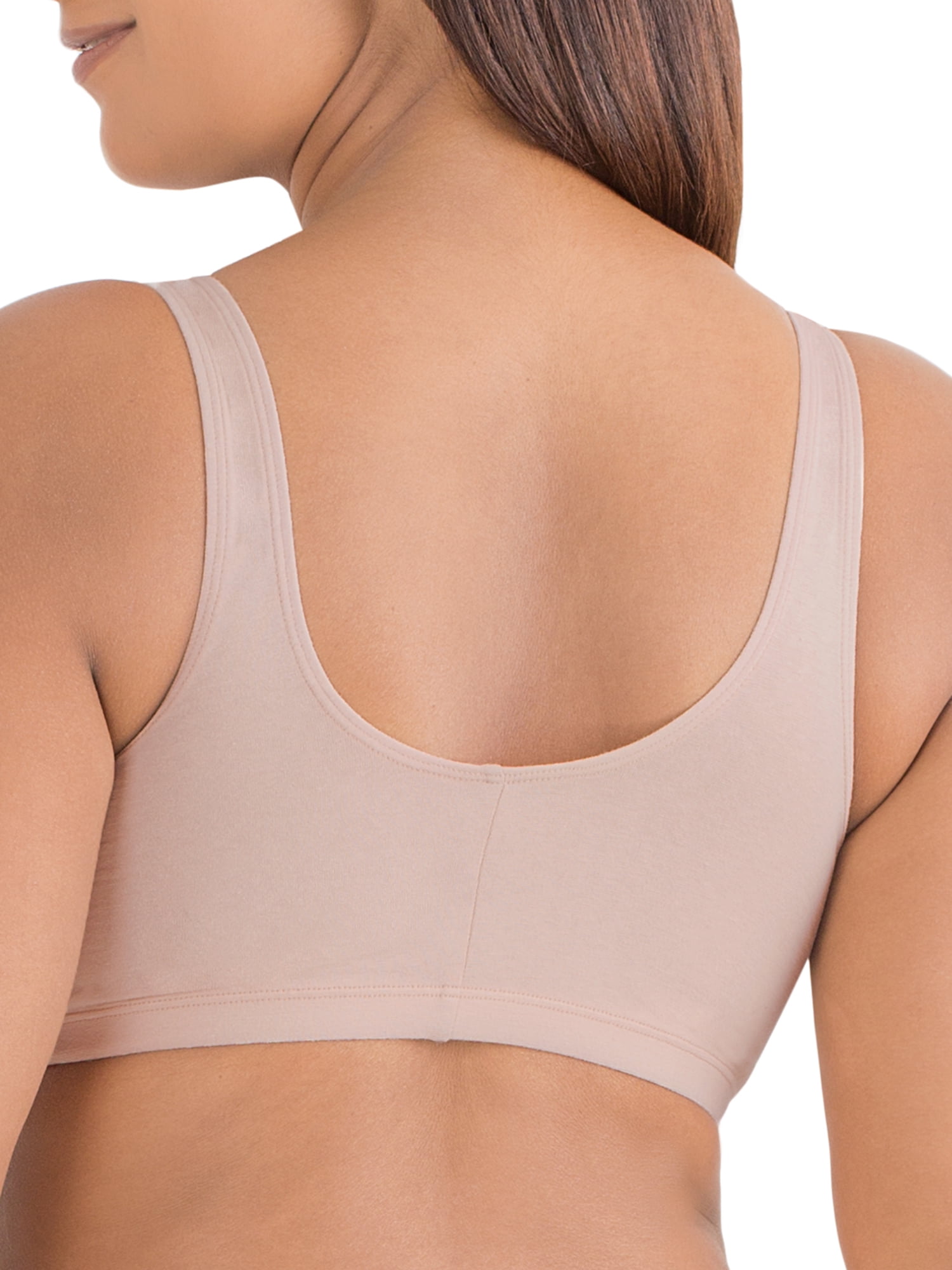 Fruit of the Loom Women's Comfort Front-Close Sports Bra Size 40, 46 