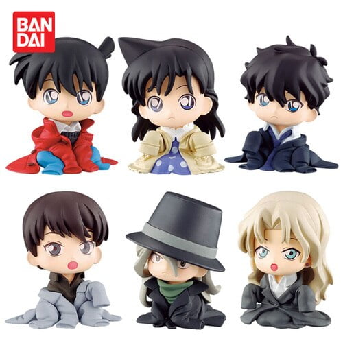 BANDAI Detective Conan Conan Edogawa Jimmy Kudo Gashapon Figuras de acción Modelo Colección Hobby Regalos Juguetes Niños Brinquedos xuanjing unisex