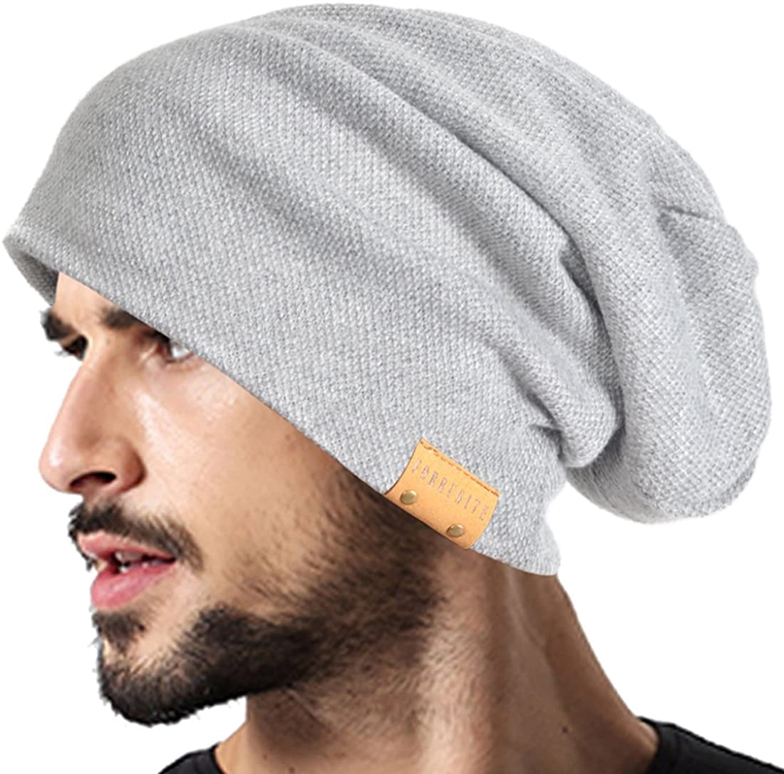 Men Oversized Slouch Beanie Large 
