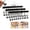10 Clips-black, variant on Pure Wood Rotating Closet Organizer with 10 Clips, Multi-Layer Solid Wood Rotating Hanger, Vertical Space Saver for Jeans Leggings Skirts