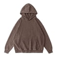 thumbnail image 1 of WILLBEST Sudadera Deportiva para Mujer, Estilo Casual, Holgada, con Capucha, Tallas Grandes, Hombros Descubiertos, Estilo Vintage XX-Grande, 1 of 4