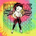 thumbnail image 4 of Wild Bobby Betty Boop Sugar and Spice Wink Betty Boop Tie-Dye T-Shirt, Minty Rainbow, Small, 4 of 4