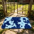 thumbnail image 4 of Cow Print Farmhouses Bathroom Mat Soft Absorbent Non-Slide Shaggys Rug Machines Washable Door Mat For Laundry Room Entryway Indoor Floor Decor, 4 of 7