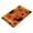Orange Background, variant on Bath Accessories Sets Single Print Decorative Tray With Handle For Home Bathroom Bedroom Pumpkins Black Cat