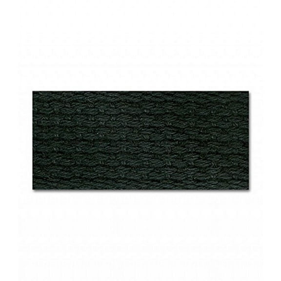 BLACK 1 INCH COTTON WEBBING