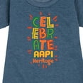 thumbnail image 3 of Instant Message - Celebrate AAPI Heritage - Toddler And Youth Girls Short Sleeve Graphic T-Shirt, 3 of 6
