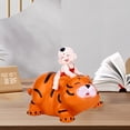 thumbnail image 2 of colección de alcancía, juguete para niños, año del tigre, monedero, decoración, caja de ahorro para 2022, año Nuevo, niños, adultos, ahorro de chico naranja Sunnimix Hucha Tigres Pequeños, 2 of 8
