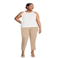 thumbnail image 2 of CHUANK Women‘s Plus Size Slim Leg Dress Pant, 2 of 6