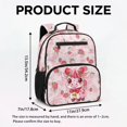 thumbnail image 7 of KUIFORTI Strawberry Cow Toddler Backpack for Kids Boys Girls School Bag with Side Pockets Adjustable Straps Durable for Preschool Kindergarten Back to School Supplies, 7 of 7