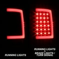 thumbnail image 2 of AKKON - For 2013-18 Dodge Ram [Stock LED Model Only] Full LED Daytime Running Lamp Strip Tail Lights Black Housing, 2 of 7