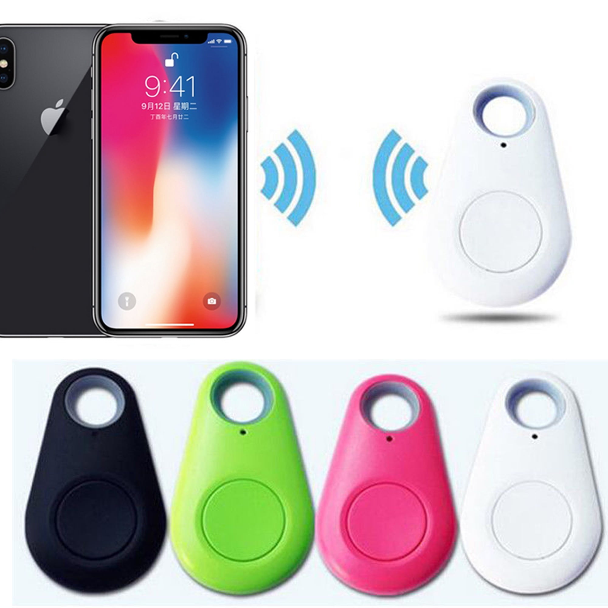 NK HOME Mini Portable Round Shape Bluetooth Intelligent AntiLost