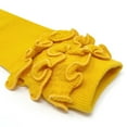 thumbnail image 2 of Wrapables Really Ruffly Baby & Toddler Leg Warmers, Mustard, 2 of 6