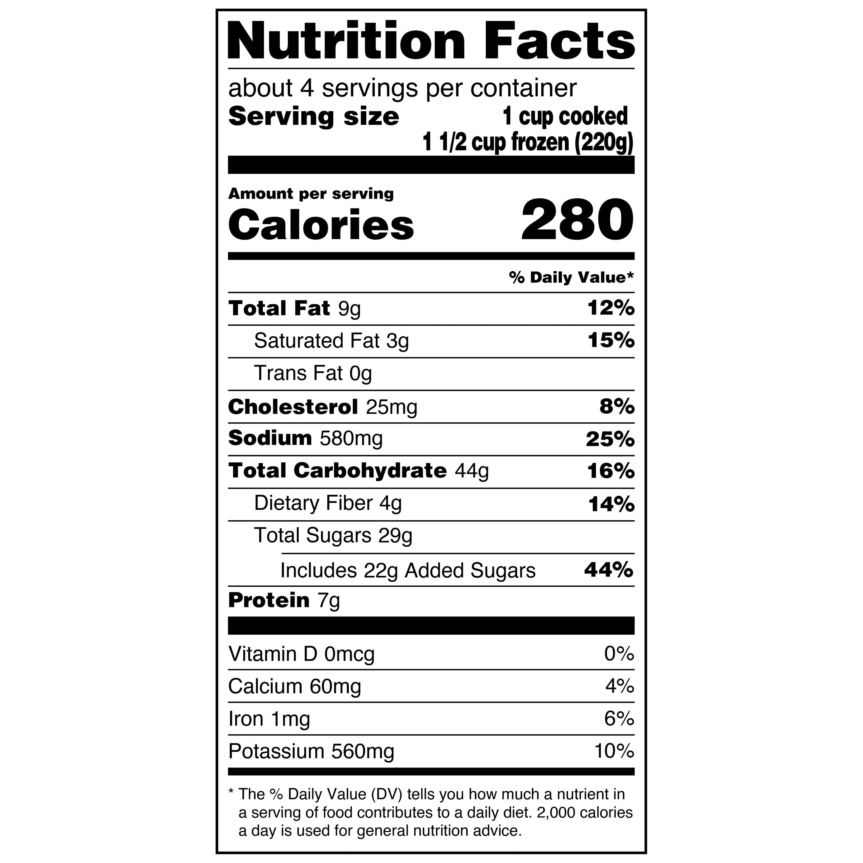 Great Value Hot Honey Sausage & Vegetables Sheet Pan Meal, 31 oz (Frozen)