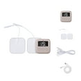 thumbnail image 2 of Tens Unit,Neck Massager,Unit Muscle Stimulator for Pain Relief Therapy, Rechargeable Machine, Portable Device for Back, Shoulder, Cramps Pain Relief, 6 Modes, 15 Speeds(White), 2 of 8