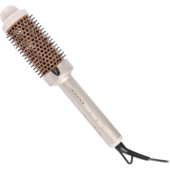 Remington Shine Therapy Thermal Brush, Ionic Ceramic Barrel with Argan Oil & Keratin Infusion, Anti-Frizz Volumizing Hair Styler