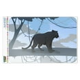 thumbnail image 1 of Black Panther Leopard Jaguar Forest Home Business Office Sign, 1 of 3