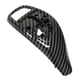 thumbnail image 3 of Tapa de pomo de cambio de marchas, embellecedor de volante a la izquierda, reemplazo de estilo de fibra de carbono para X3 X4 3 Series 5 Series 4 Series 6 Series, 3 of 8