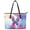 Colorful Butterfly, variant on ZUXONGSY 3D Hummingbird Hibiscus Print Tote Bag for Women Multifunctional Satchel Handbags Fashion Laptop Tote Bag with Zippered for Shopping Work