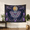 B, variant on XaaKee Tapestry Wall Hanging, Magical Cosmic Moth Illustration, High-Quality Polyester Large Wall Tapestry, 60x40Inch