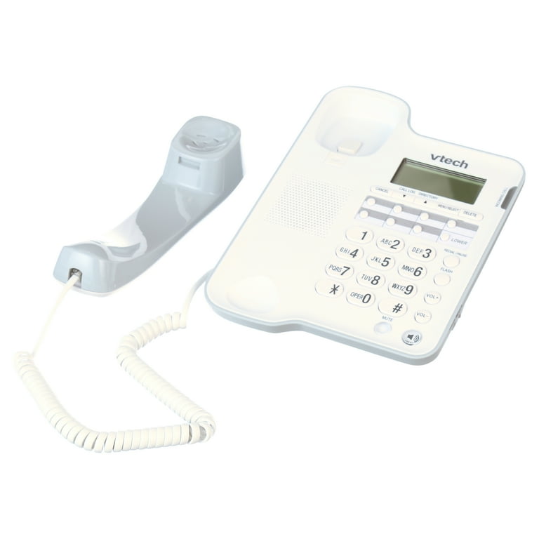VTech CD1153 Landline Telephone, Corded Speakerphone with Caller