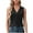 Black, variant on Tank Tops for Women Tbopshirt Summer Tops for Women,Plus Size T Shirts,Women's Sleeveless Solid Color Basics Crewneck Casual Top Pullover T-shirt,Short Sleeve Blouses