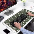 thumbnail image 2 of Long Mouse Pads for Desk,Green Cartoon Unicorn Floral Pattern Desk Mats on Top Of Desks, Desk Mouse Pad Extra Large with 3mm Non-Slip Base and Stitched Edge for Gaming,Office,Work,Home 31.5"x15.7", 2 of 6