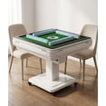thumbnail image 6 of Vakiorn Foldable Automatic Mahjong Table with Wheels Poker Game Table Dual Direction Smart Motor USB Charging Cup Phone Holders 144 Tiles for Home Office Business, 6 of 9