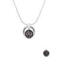 thumbnail image 2 of Delight Jewelry Silvertone Doctor Caduceus Seal - DO Laugh Ring Charm Necklace, 18", 2 of 4