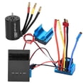 thumbnail image 3 of JUEGO DE TARJETAS DE PROGRAMA DE DISIPADOR DE CALOR ESC SIN ESCOBILLAS, MOTOR 3650, 4300KV, PARA COCHE TELEDIRIGIDO 1/10, 3 of 7