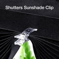 thumbnail image 3 of Blind Sunshade Clips, Blind Replacement Clips | Heavy Duty Shutters Accessories, Invisible Multifunctional Fixing Clamp for Home Studio Use, 3 of 8