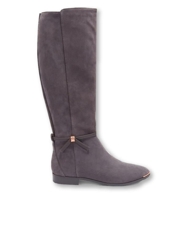 Ted Baker Lyklal Grey Boot (6 Grey 