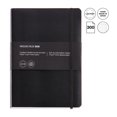 thumbnail image 4 of Basicos MR 10402??Flexible Leather Notebook 4, 300?Sheets, Squared, with Rubber, Black, 4 of 4