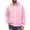 Pink, variant on IAJDKMEK Men's Full Zip Solid Hoodie - Long Sleeve Open Front Sweatshirt for Men, Casual Top with Pockets, Comfortable Sweatshirt Jacket