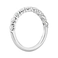 thumbnail image 2 of 0.25 Ct Brilliant Round Cut Natural Diamond Round Engagement Eternity Band for her Solid 14K White Gold Size 5.5, 2 of 7