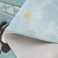 thumbnail image 5 of SAFAVIEH Carousel Kids Taneka Animals at Play Area Rug, Blue, 6'7" x 9', 5 of 7