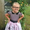 thumbnail image 5 of Hip Hop 50's Shop 1950s Cat-Eye Glasses for Kids, Plastic Costume Glasses with Rhinestones (Toddler Hot Pink), 5 of 6