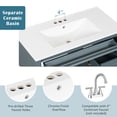 thumbnail image 4 of YIYADO Floor-standing washbasin, bathroom cabinet combination with flip-up drawers, balcony washbasin basin, Blue, 4 of 7