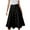 Black, variant on Fsqjgq Skirts for Women To The Knees Trendy Casual Pleated Skirts Maxi Skirts for Women Summer Seaside Resort Style Beach Skirt Womens Sexy Hollow Woven Split Skirt Plus Size Tennis Skirt Goth S M