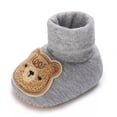 thumbnail image 6 of Aunavey Bear Embroidered Baby Slippers for Soft and Anti-Slip Comfort, 6 of 8