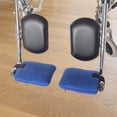 thumbnail image 1 of Fundas para reposapiés de silla de ruedas, almohadillas protectoras para reposapiés, suaves y fáciles de usar, para invierno, para hombres y mujeres., 1 of 8