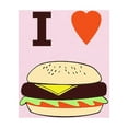 thumbnail image 2 of CafePress - I Love Cheeseburgers Infant Bodysuit - Baby Light Bodysuit, Size Newborn - 24 Months, 2 of 4