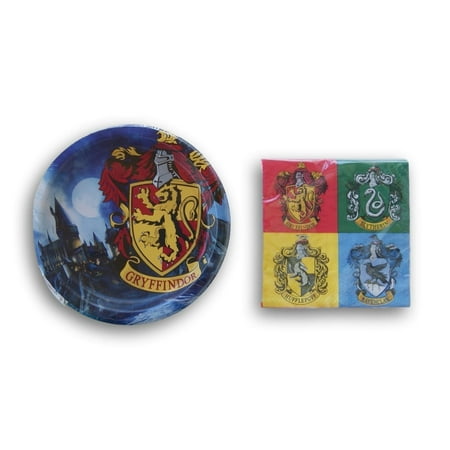 Harry  Potter  Houses Birthday  Party  Supply Kit Plates and 