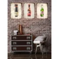 thumbnail image 4 of Letrero de hojalata de cerveza de acuarela, divertido cartel de metal, placa de metal vintage, decoración de pared, bar, pub, club, cueva de hombre, placa decorativa, 4 of 5