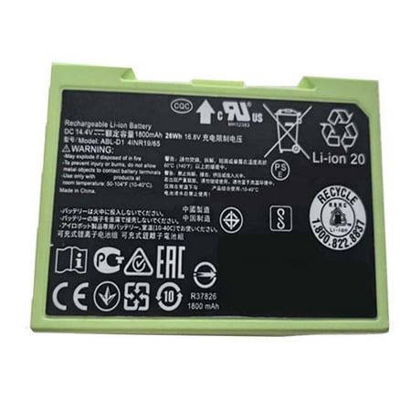 ABL-D1 14.4V Replacement Battery for e5 e6 5150 6198 i3 i4 i6 i7 i7+ i8 7150 7550