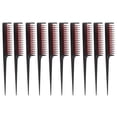 thumbnail image 2 of Peine de cola de rata Ticfox 10 Uds. para peinar el cabello seco y húmedo, 2 of 14