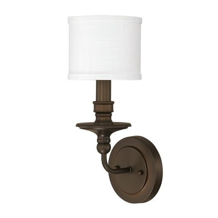 - Capital Lighting Midtown Burnished Bronze 1 Light Sconce