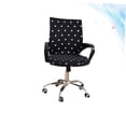 thumbnail image 6 of TABLZONE Black Elastic Office Chair Cover, Stretch Fabric Slipcover for Chair and Easy Fit, 6 of 8