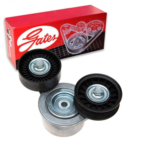 Gates DriveAlign Drive Belt Tensioner Assembly compatible with Dodge Dakota 3.7L 4.7L V6 V8 2000-2011